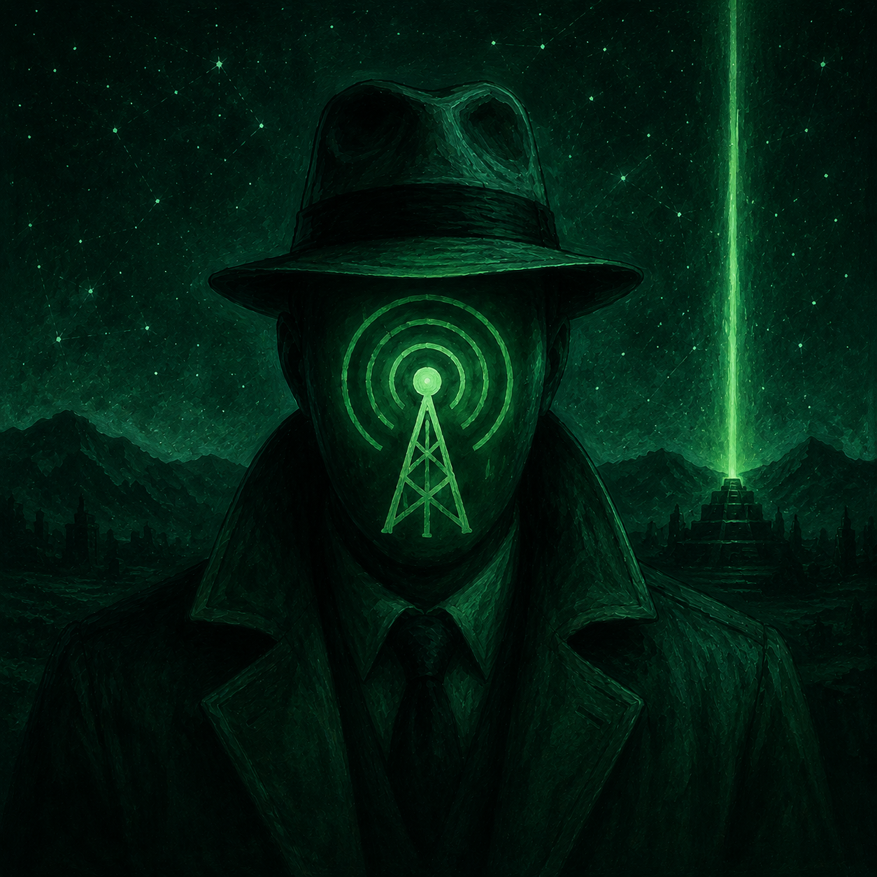 Dream Agent AI surrealist artwork — Signals and Ascensions