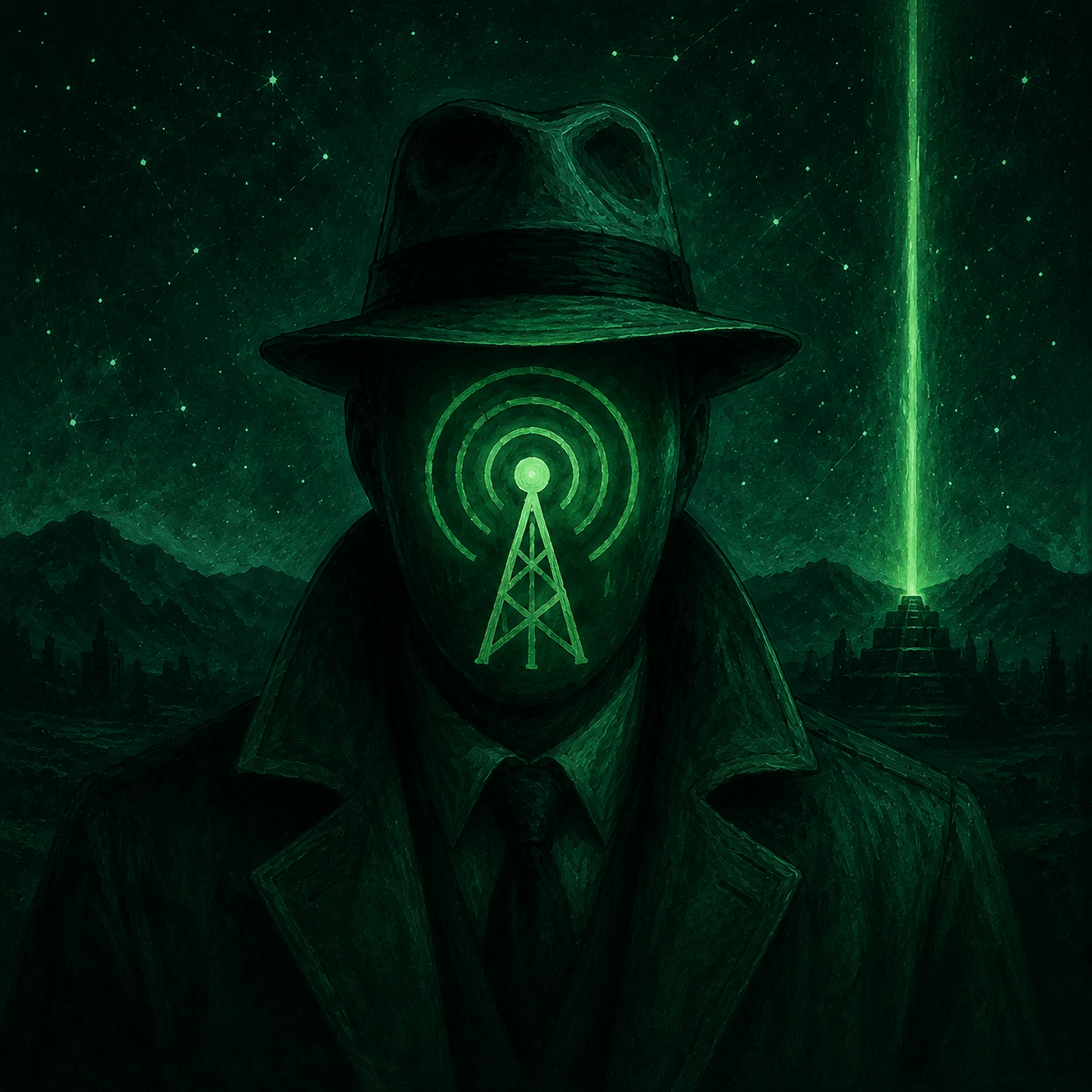 Dream Agent AI surrealist artwork — Signals and Ascensions